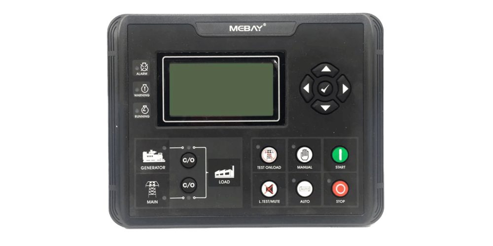 Mebay DC52D, монтаж панели управления на ДГУ WilsonP800